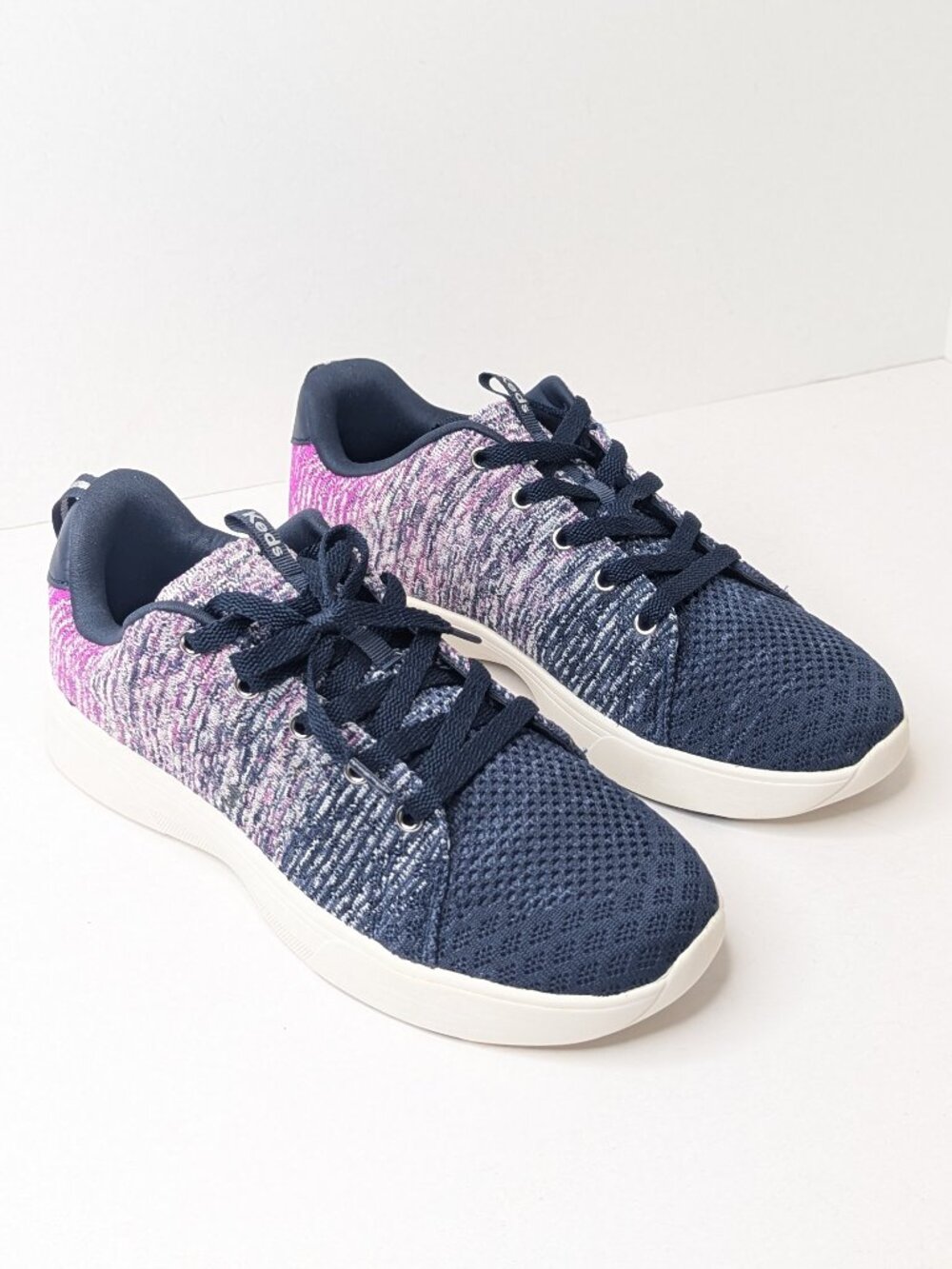 Keds Blisswalk Lace Casual Sneakers Navy Fuschia Womens 9